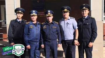 Рабочий визит начальника противопожарной службы Д.Г. Кораблева в филиал Предприятия на Дальневосточной ж.д.